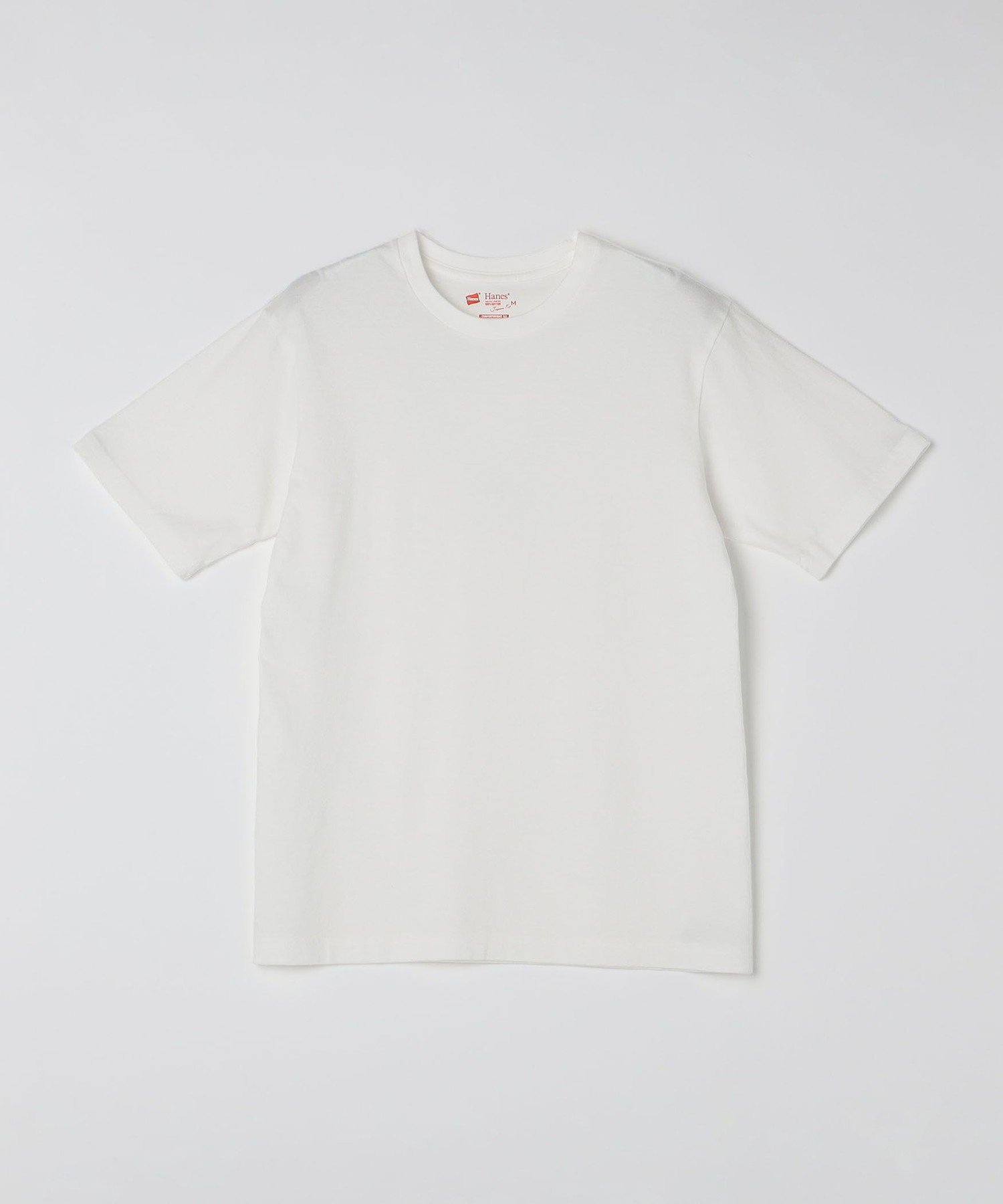MEN HANES*SHIPS: 別注New Japan Fit 2P パック Tシャツ(2枚組) シップス トップス カットソー・Tシャツ ホワイト