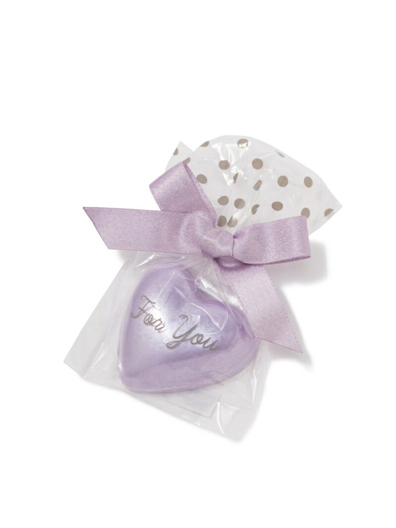 Francfranc ハート バスフィズ(すみれ) フランフラン インテリア・生活雑貨 その他のインテリア・生活雑貨 パープル