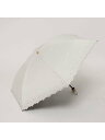 【SALE/30%OFF】cache nez 【晴雨兼用】【日傘】UV カット率99%以上 PU軽量フラワー刺繍ミニ折りたたみ傘 アンビリオン ファッション雑貨...