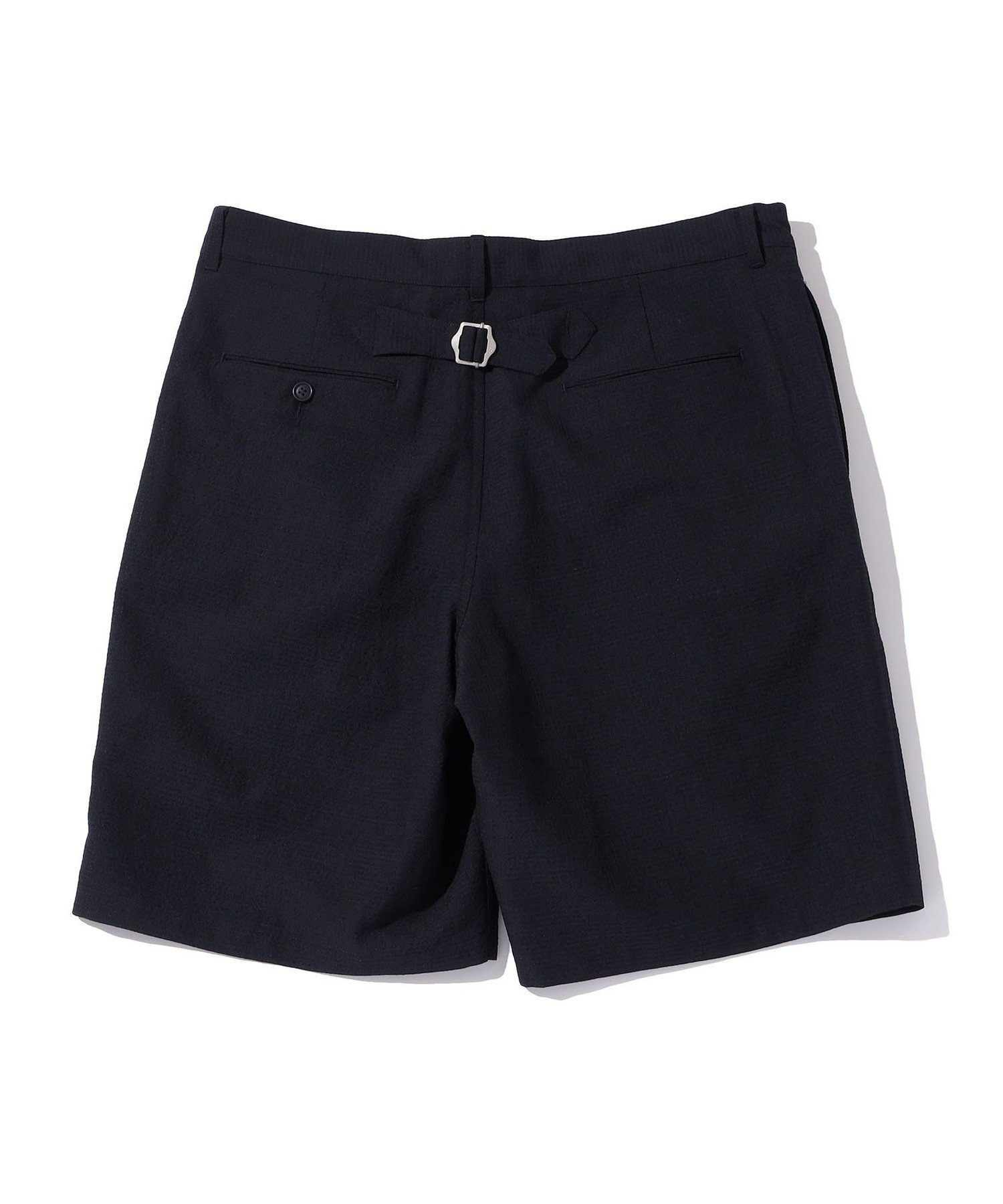 【SALE／45%OFF】SHIPS MEN Southwick: Gate Label TW エンボス 1プリーツ ショーツ シップス パンツ その他のパンツ ネイビー【送料無料】