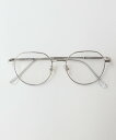 WEGO MEN'S メタルフレームアイウェア ウィゴー ファッション雑貨 メガネ シルバー