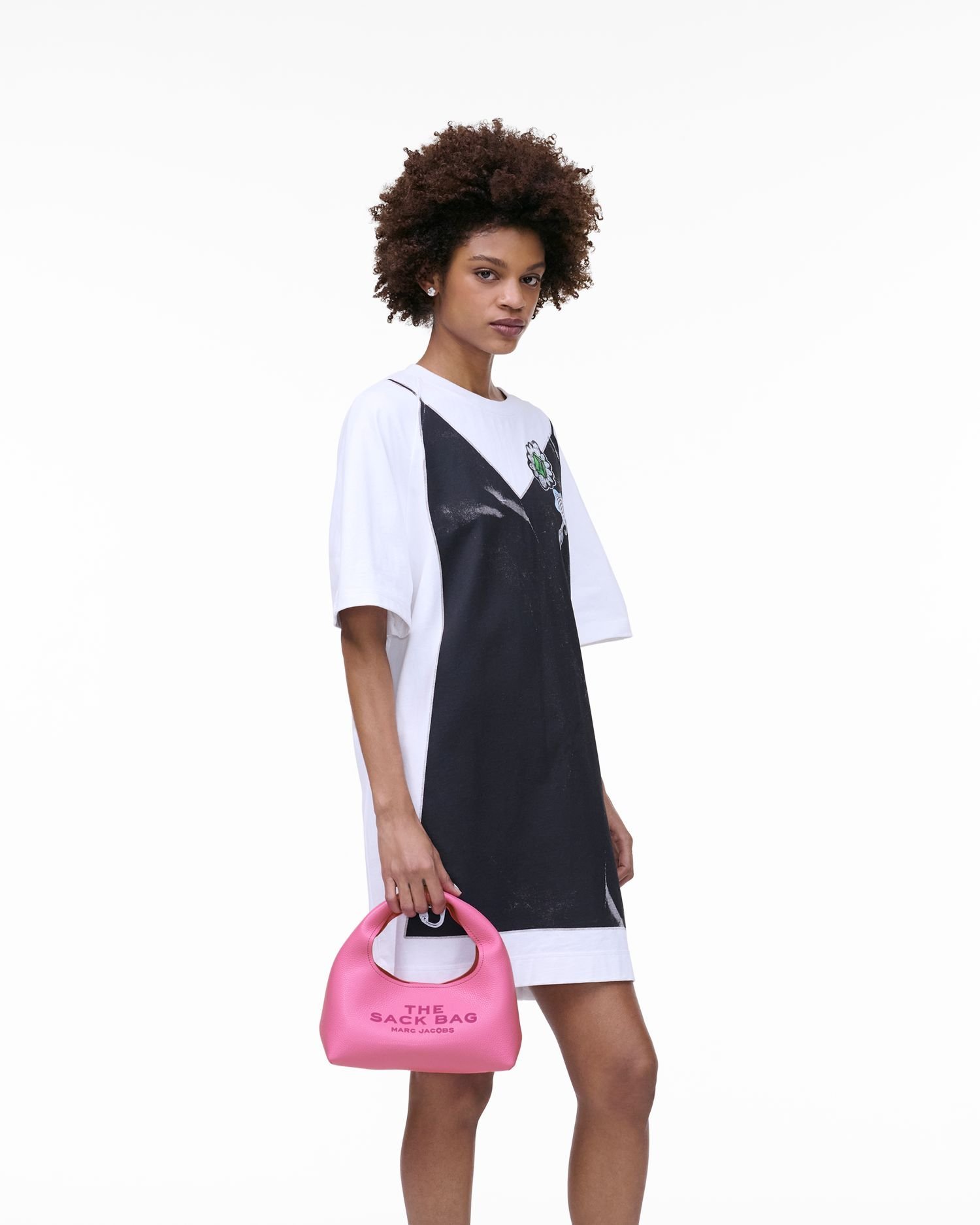 【SALE／40%OFF】MARC JACOBS 【公式】THE LEATHER SACK BAG/ザ レザー サック バッグ ミニ マーク ジェイコブス バッグ ハンドバッグ ピンク【送料無料】