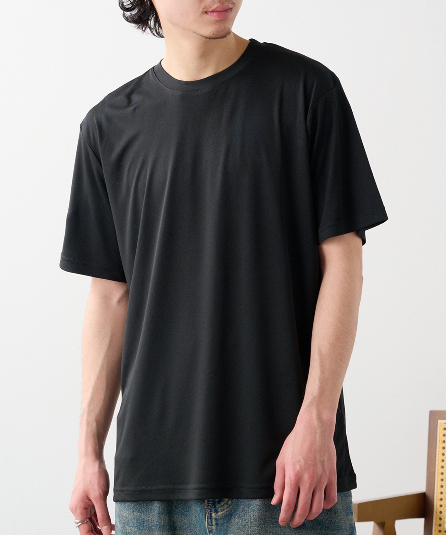 United Athle United Athle/4.4オンス ドライスムース リサイクルポリエステル Tシャツ 半袖 5700 セットアップセブン トップス カットソー・Tシャツ ピンク ネイビー ブラック ホワイト ベージュ グリーン