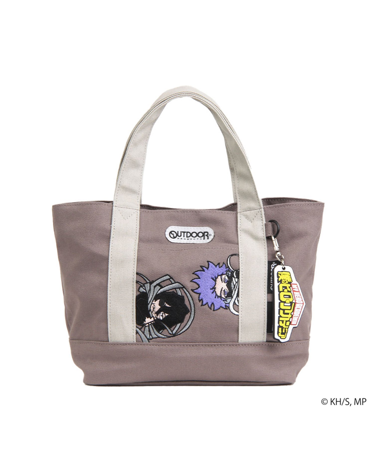 OUTDOOR PRODUCTS 僕のヒーローアカデミア*OUTDOOR PRODUCTSミニトート 心操人使・相澤消太 ロワード バッグ トートバッグ グレー【送料無料】のサムネイル
