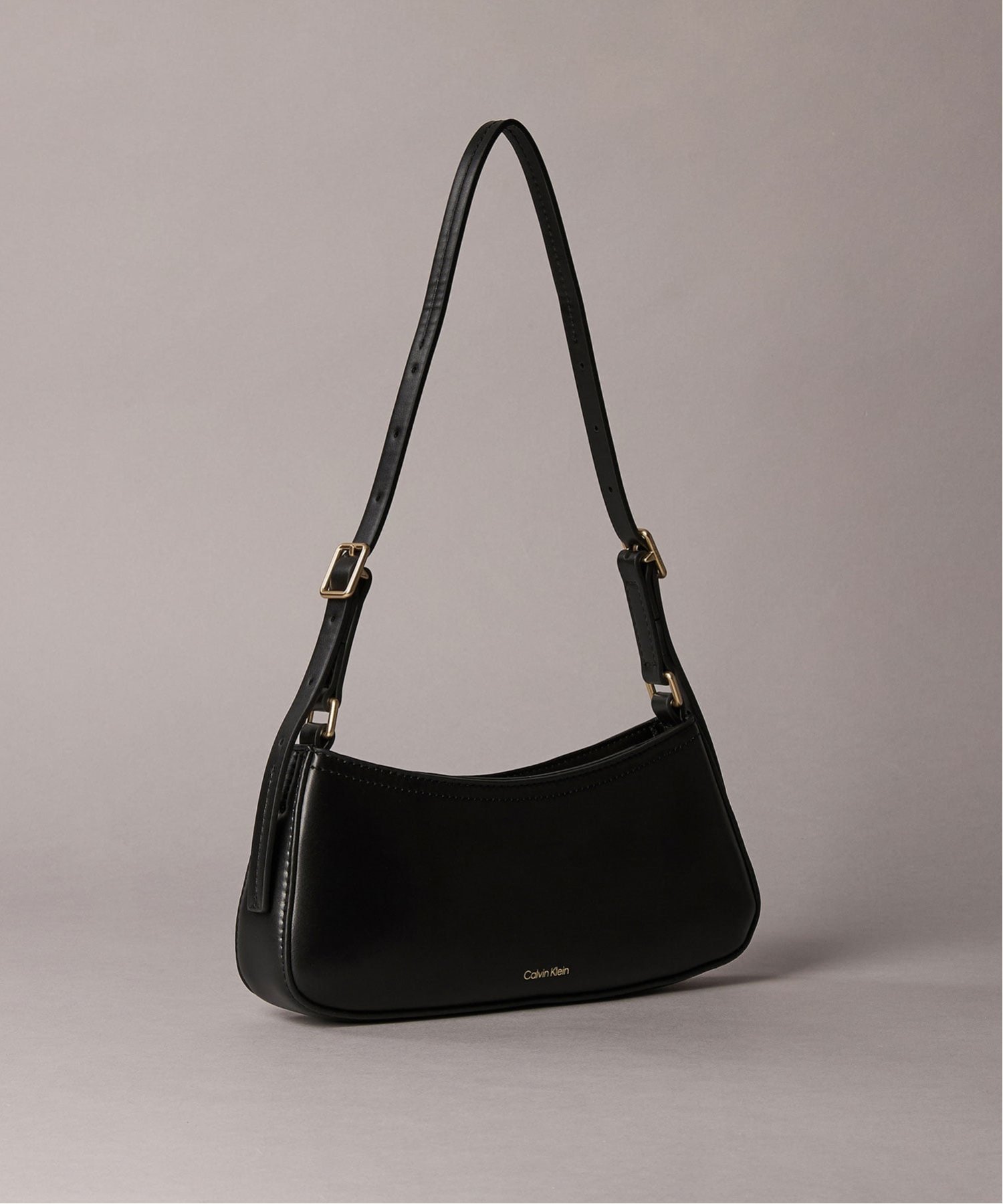 【SALE／50%OFF】Calvin Klein (W)【公式ショップ】 カルバンクライン CKモノグラム スモールショルダーバッグ カルバン・クライン バッグ ショルダーバッグ ホワイト ブラック【送料無料】