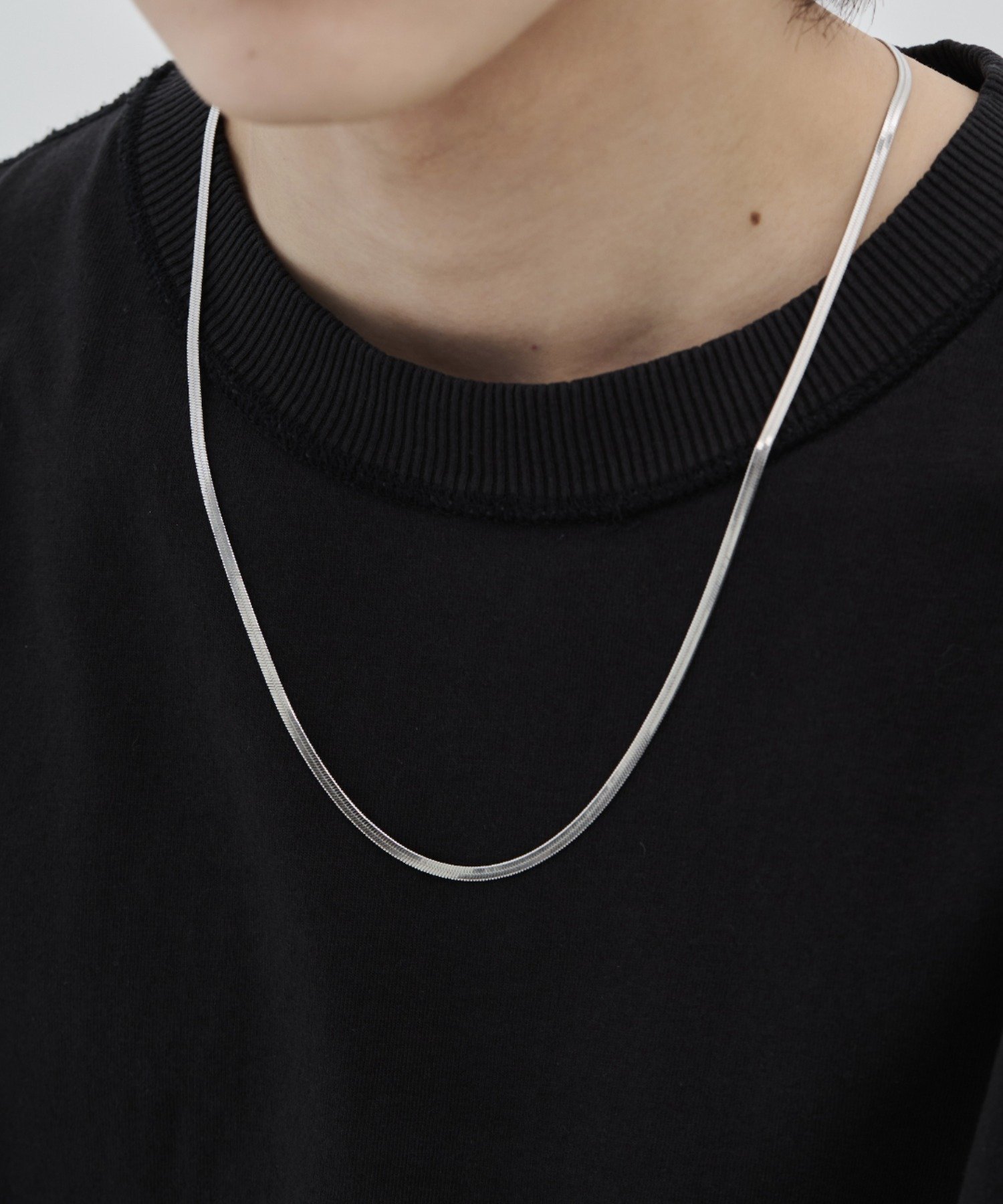 【SALE／20%OFF】WYZ 【 金属アレルギー対応 】シンプルスネークチェーンネックレス 幅:3mm シーテ アクセサリー・腕時計 ネックレス シルバー