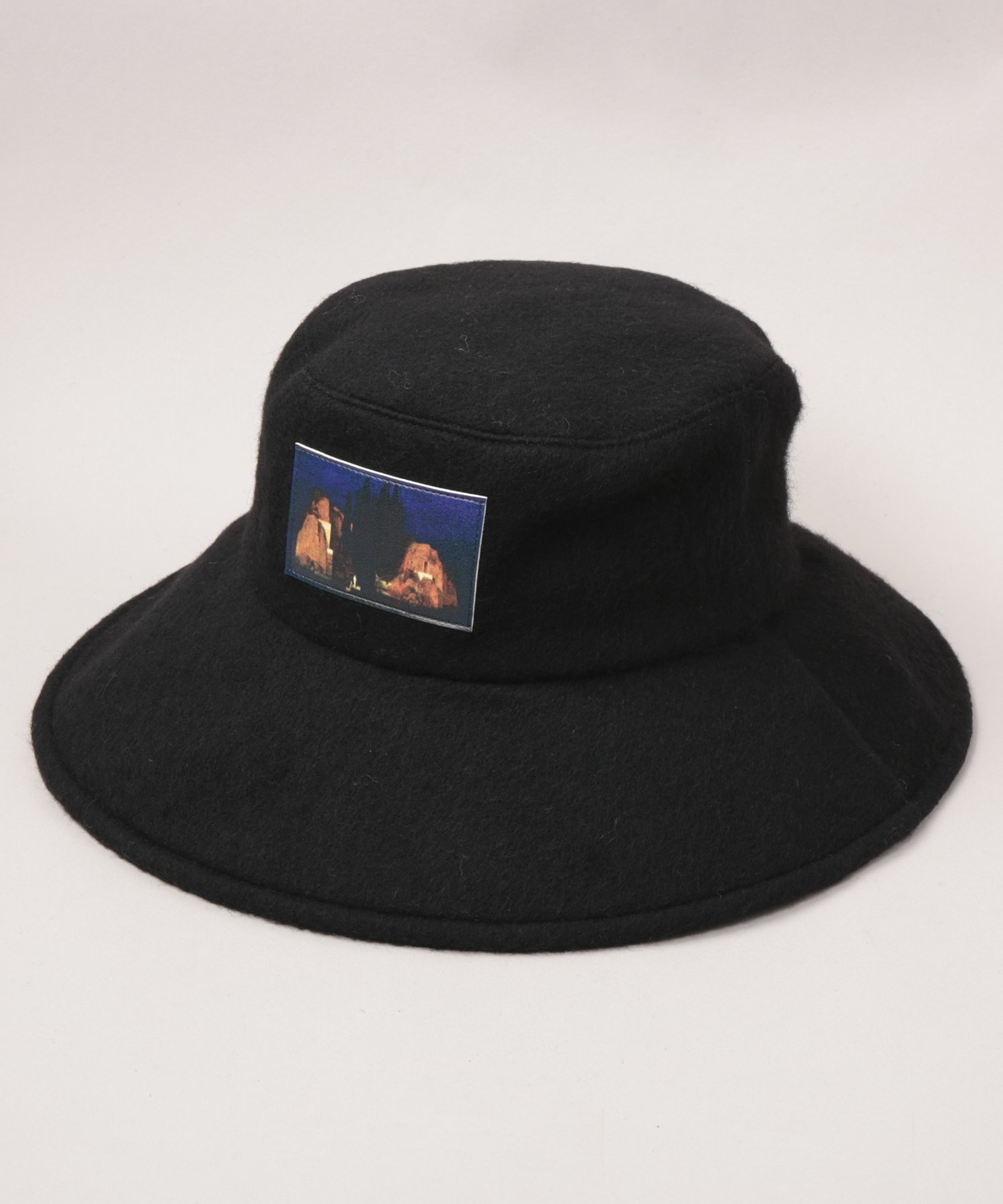 CA4LA THE MET Island of the Dead HAT カシラ 帽子 ハット ブラック グレー【送料無料】