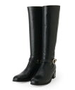 【SALE/50%OFF】ESPERANZA ジョッキーブーツ エスペランサ シューズ・靴 ブーツ ブラック ブラウン【送料無料】
