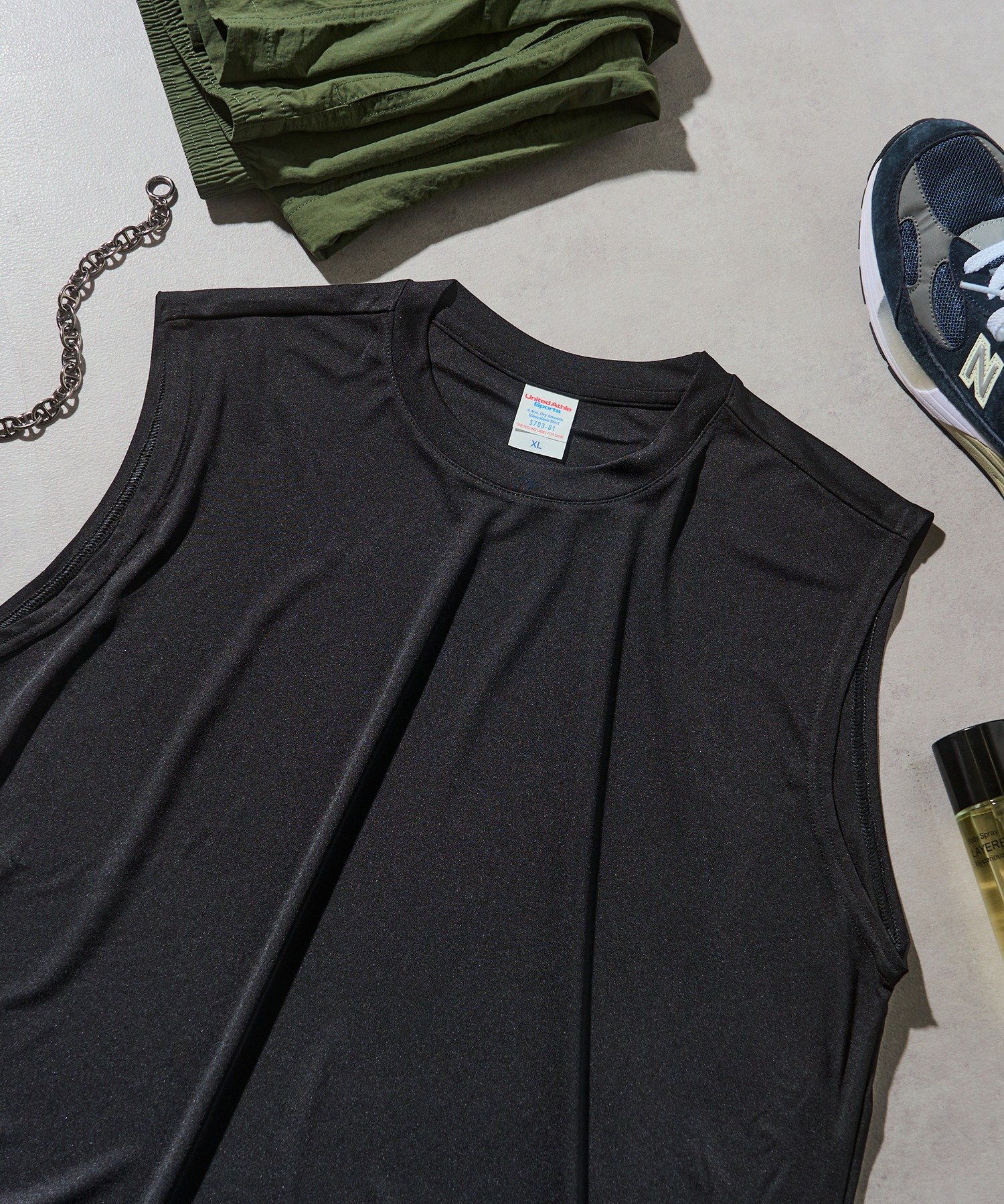 【SALE/64%OFF】United Athle United Athle/4.4オンス ドライスムース スリーブレスシャツ ノースリーブ 5703 セットア...