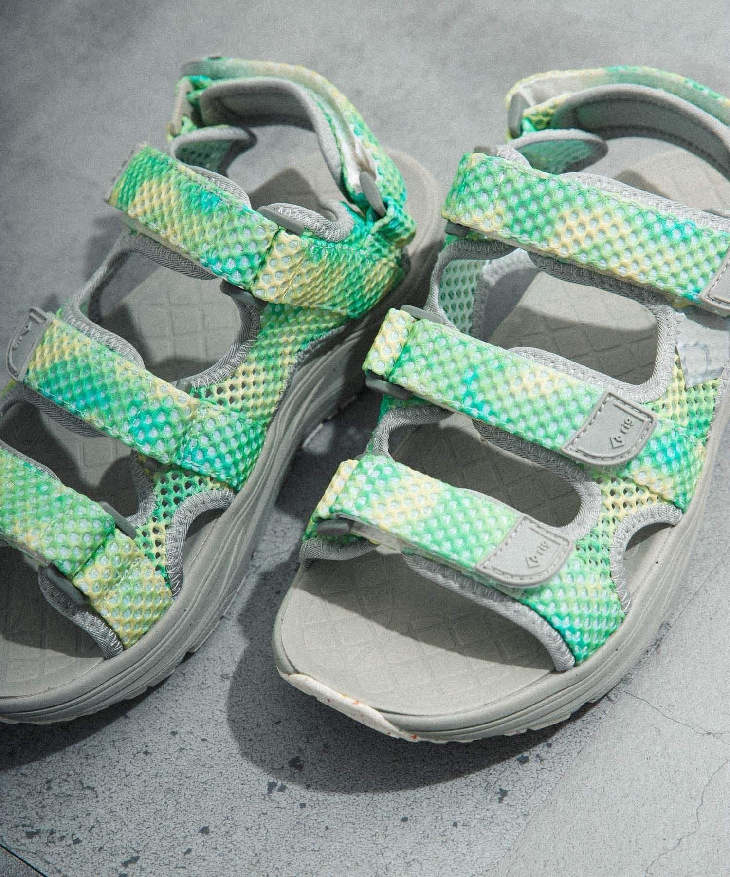 EKAL 『別注』rig footwear×EKAL kuvaa EXCLUSIVE アーバンリサーチドアーズ シューズ・靴 サンダル イエロー【送料無料】