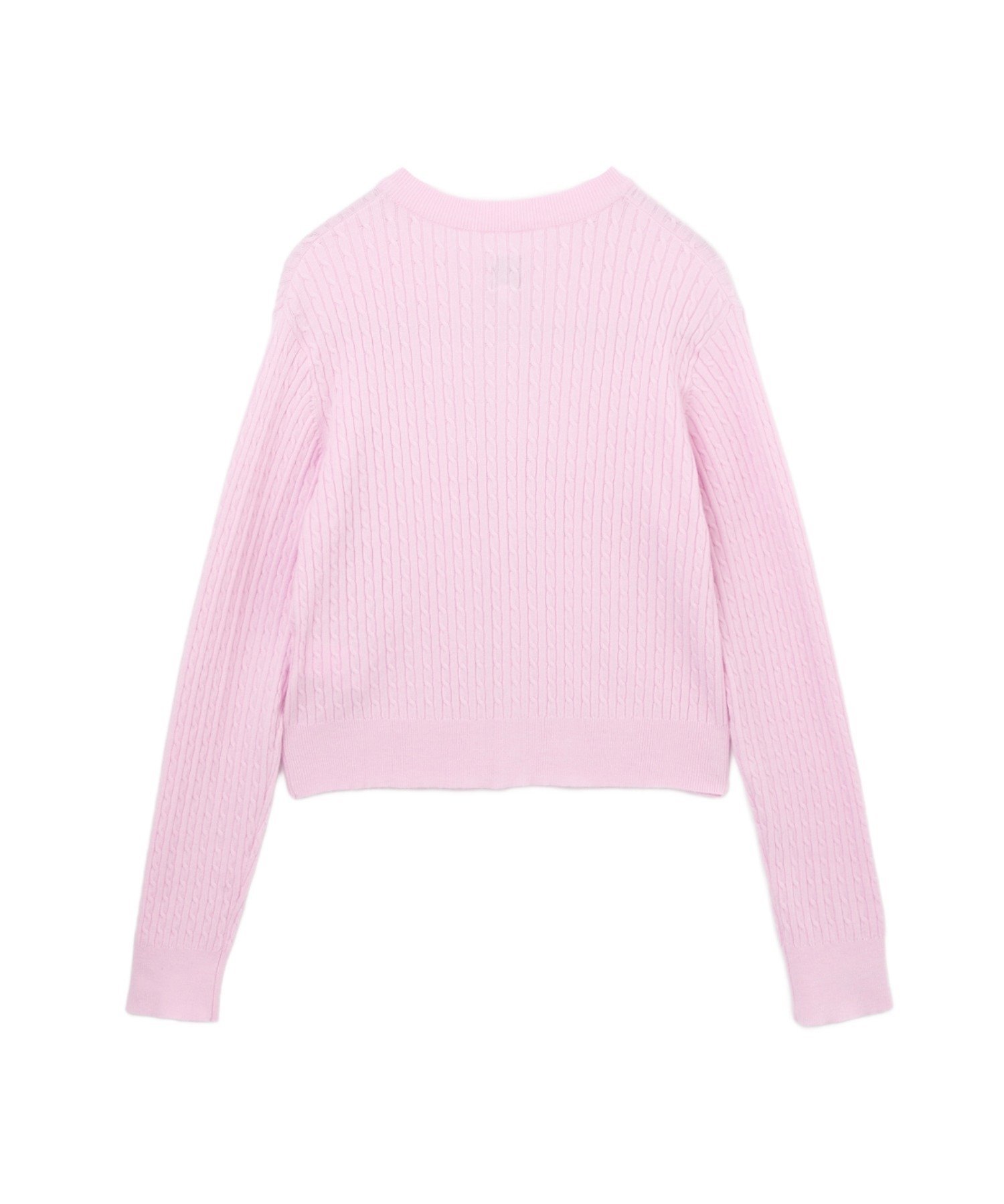 HEART BADGE CARDIGAN #3 ア ベイシング エイプ トップス ニット ピンク
