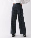 【SALE/40%OFF】repipi armario ウエストロゴピンタックパンツ レピピアルマリオ パンツ スラックス・ドレスパンツ グレー ネイビー