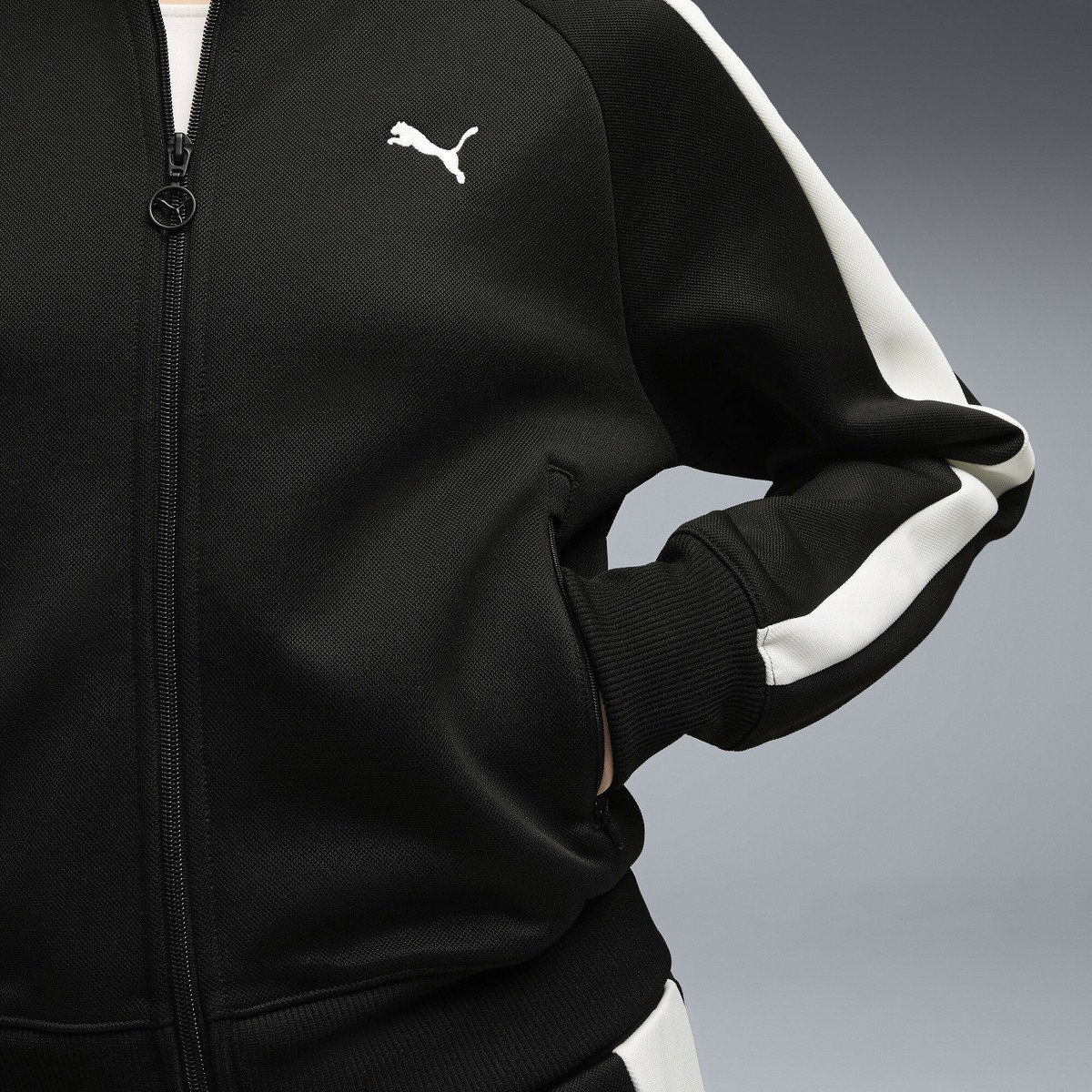 PUMA ウィメンズ T7 オールウェイズ オン ショート トラック ジャケット T7 ALWAYS ON Track Jacket プーマ ジャケット・アウター その他のジャケット・アウター ブラック【送料無料】