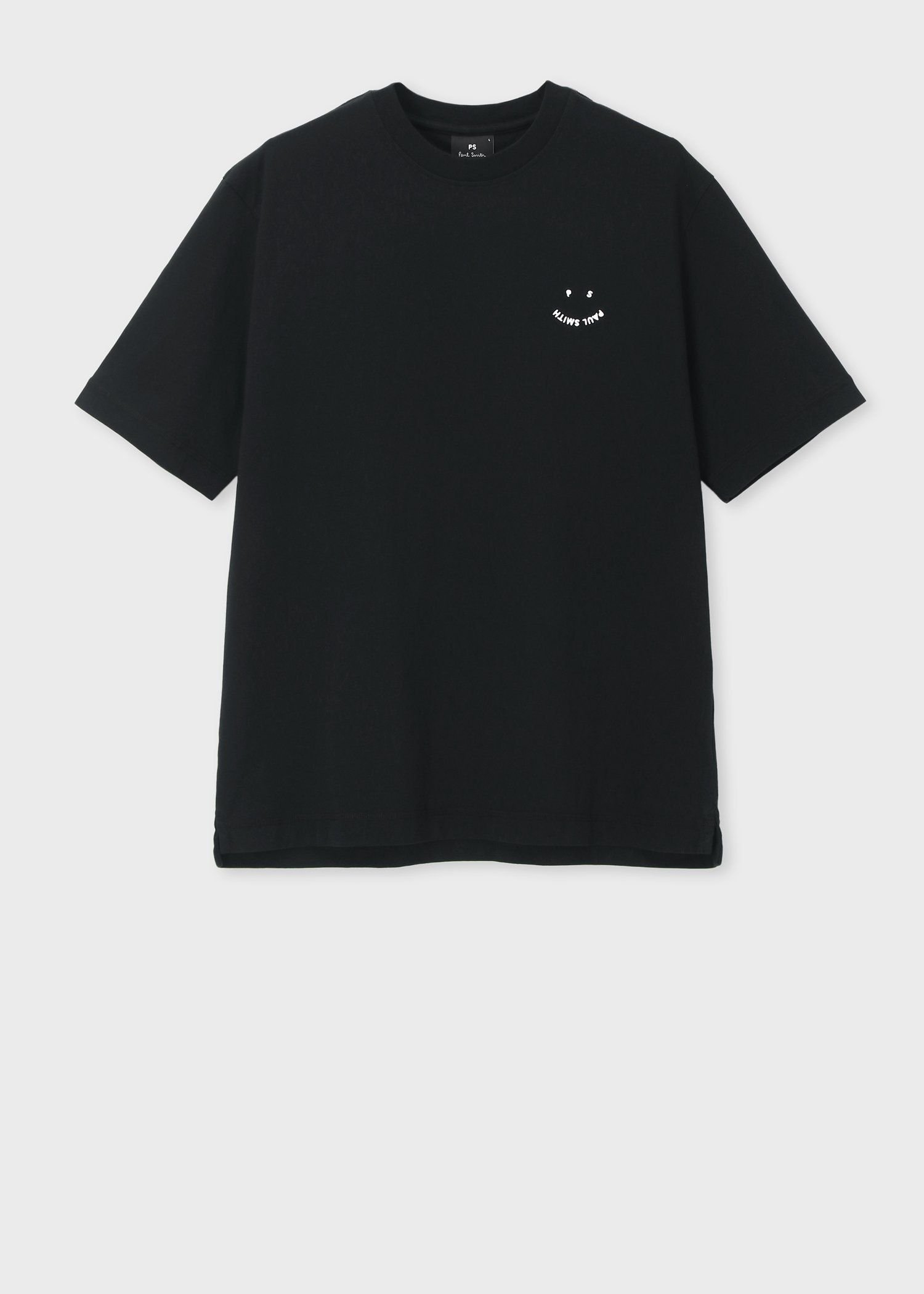 【SALE／30%OFF】PS Paul Smith "Happy" 半袖Tシャツ ポール・スミス トップス カットソー・Tシャツ ブラック ホワイト【送料無料】