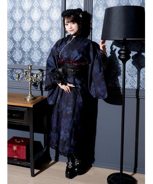 NOEMIE ゴシックシャンデリアセパレート浴衣 ノエミー ワンピース・ドレス その他のワンピース・ドレス グレー【送料無料】