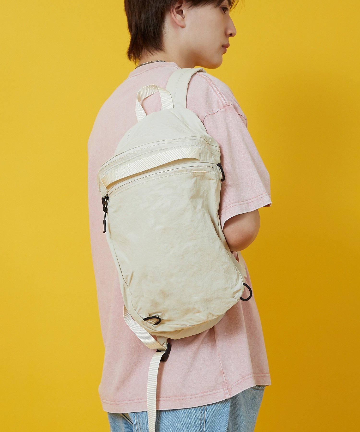 【SALE／25%OFF】improves リュック バック パック インプローブス バッグ リュック・バックパック ホワイト ブラック