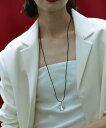 SMELLY frill piece cord necklace スメリー アクセサリー・腕時計 ネックレス【送料無料】