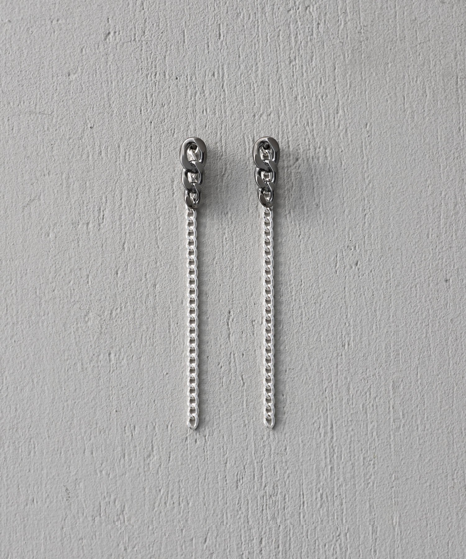 and cloud Chain Charm Pierce アンドクラウド アクセサリー・腕時計 ピアス ブラック【送料無料】