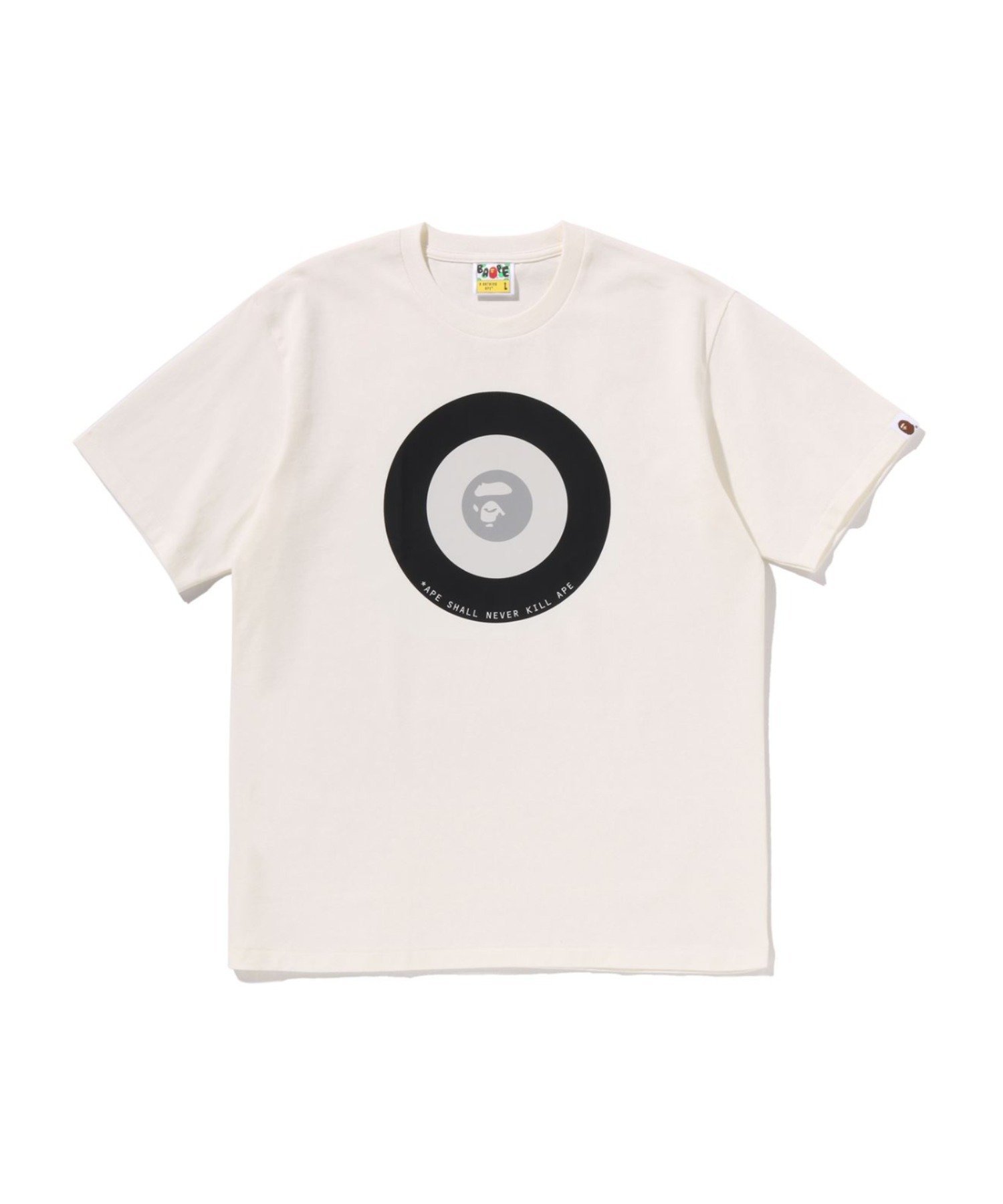 A BATHING APE APE TARGET TEE ア ベイシング エイプ トップス カットソー・Tシャツ ピンク ネイビー ホワイト【送料無料】