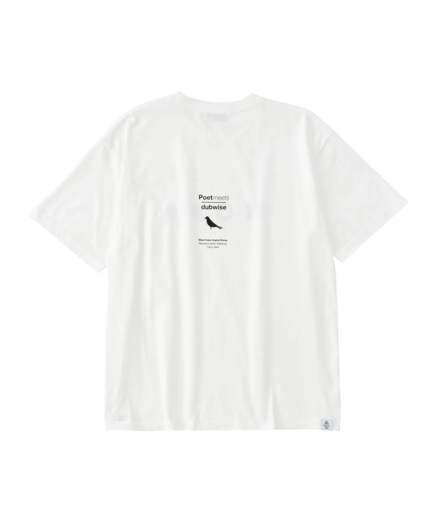 bonjour records POET MEETS DUBWISE/ポエトミーツダブワイズ HOPE T-shirt ボンジュールレコード トップス カットソー・Tシャツ ブラック ホワイト【送料無料】