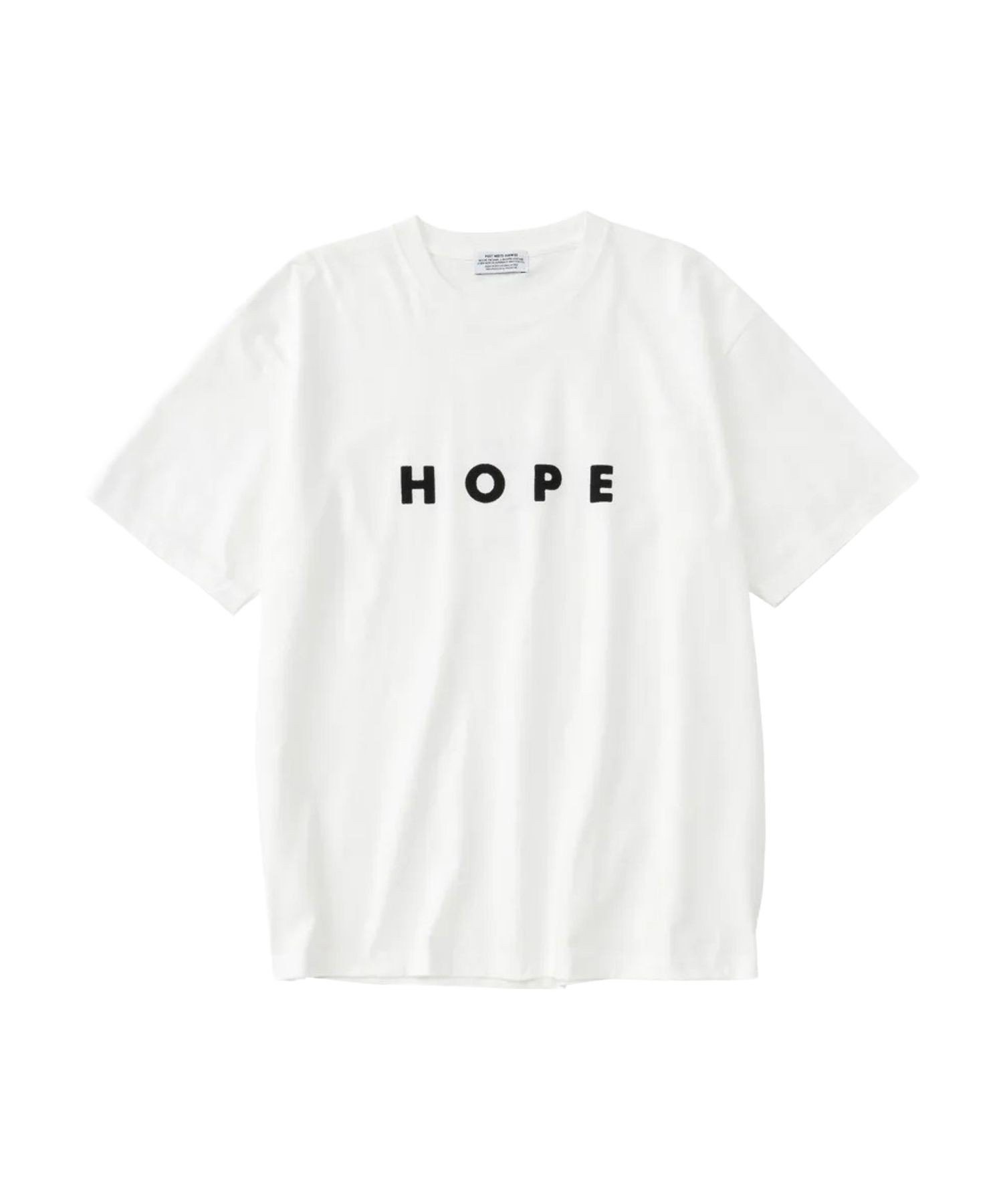 bonjour records POET MEETS DUBWISE/ポエトミーツダブワイズ HOPE T-shirt ボンジュールレコード トップス カットソー・Tシャツ ブラック ホワイト【送料無料】