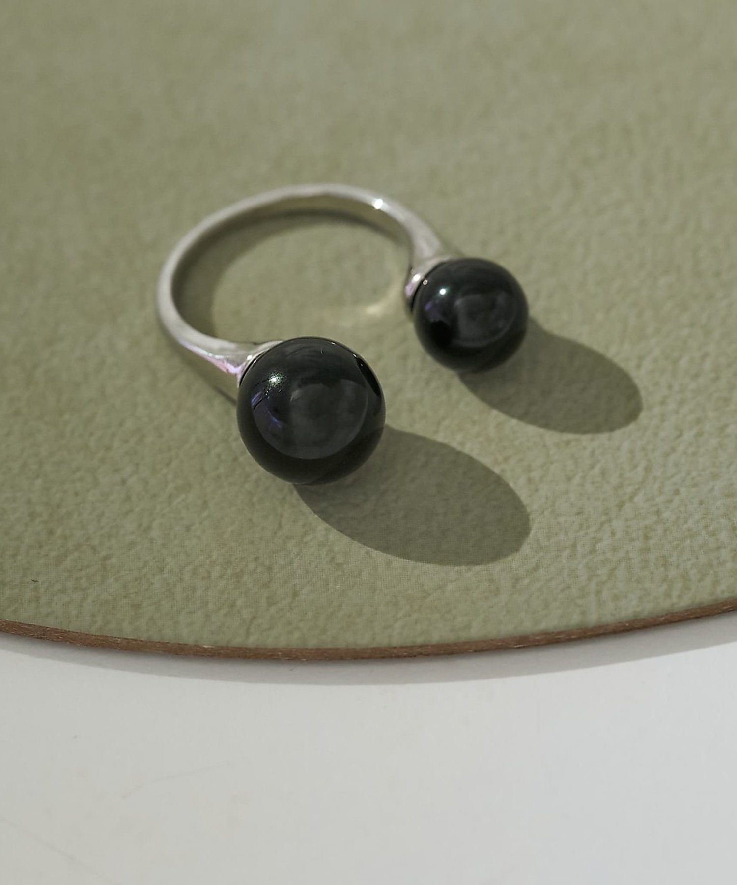 collex 【dignif】【金属アレルギー対応】リング Twin Orb コレックス アクセサリー・腕時計 リング・指輪 ブラック【送料無料】