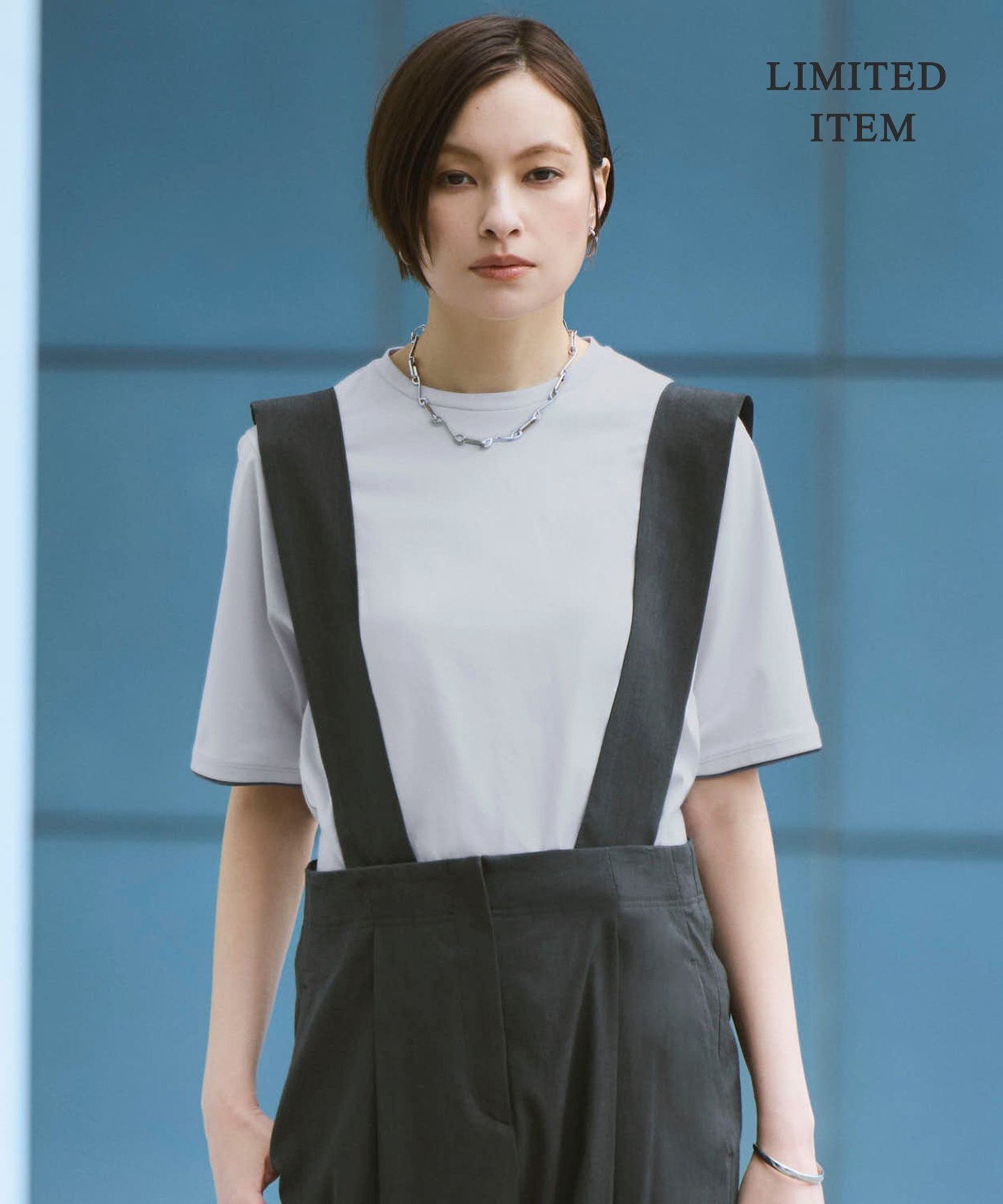ICB 【WEB限定】ベーシックTEE アイシービー トップス カットソー・Tシャツ ブラック ホワイト ブルー
