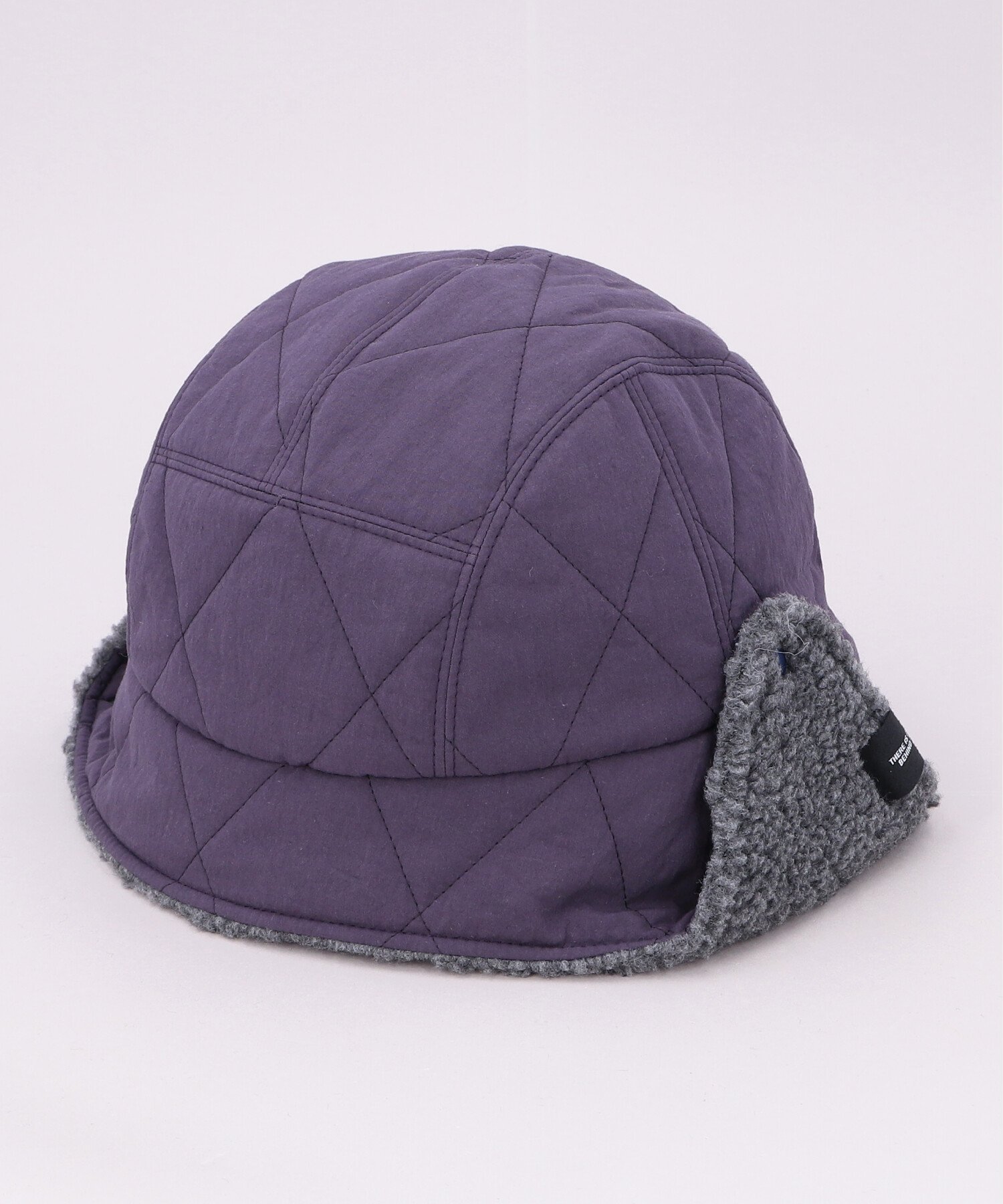 HK FLAP JET HAT RV 2 カシラ 帽子 ハット ブラウン グレー ブラック