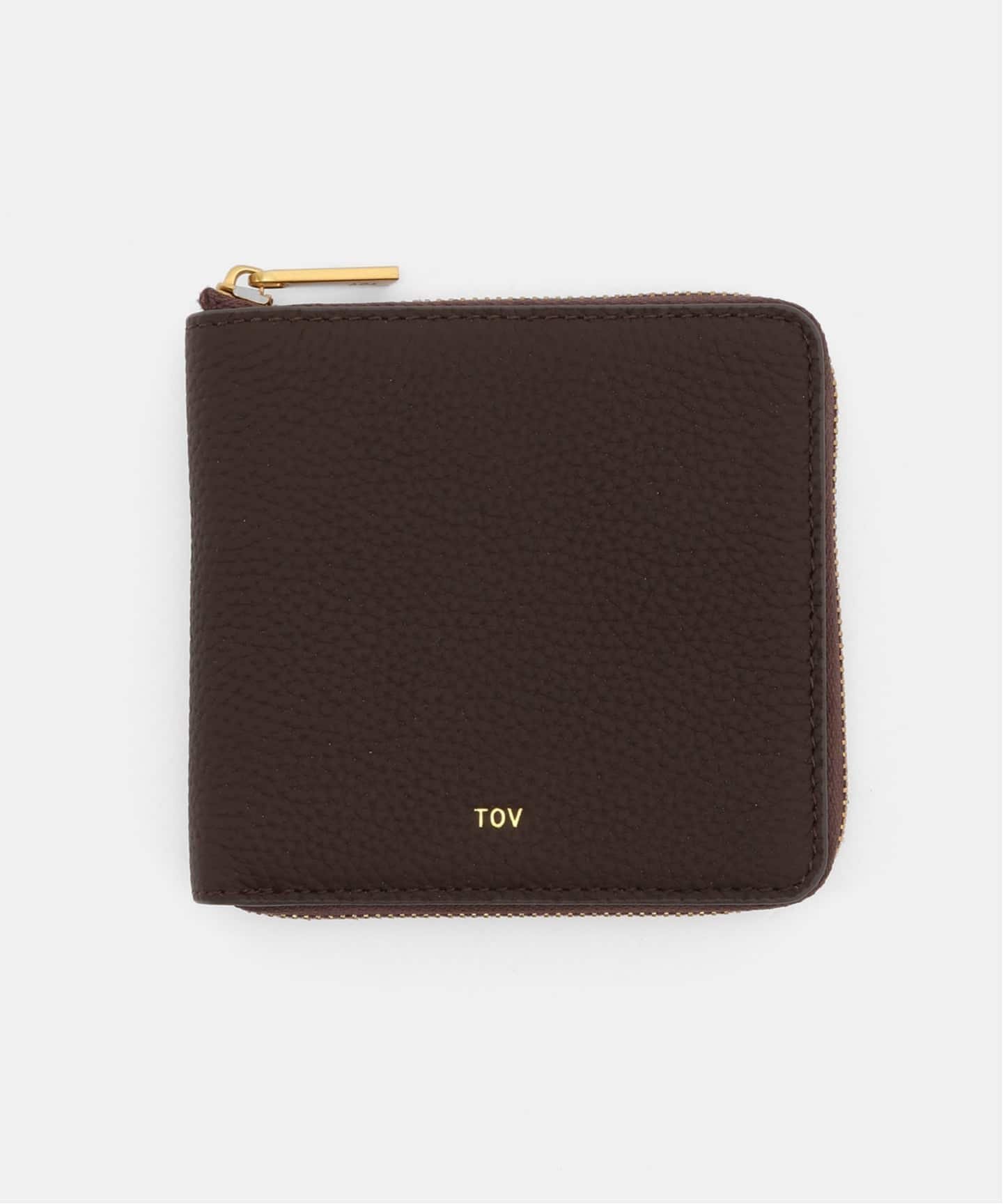 SLOBE IENA TOV/トーヴ レザースクエアウォレット T26W01W626 スローブ イエナ 財布・ポーチ・ケース 財布 ブルー ブラウン イエロー【送料無料】