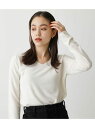 【SALE／31%OFF】AZUL BY MOUSSY NUDIE 2WAY V/N KNIT アズールバイマウジー トップス ニット ホワイト ブラック グリーン レッド