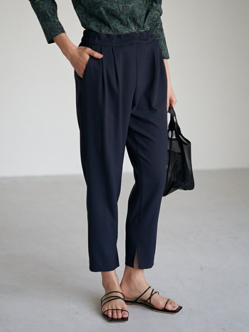 【SALE／50%OFF】La boutique BonBon 【セットアップ可・手洗い可】ライトアムンゼンインスリットジョッパーパンツ ラブティックボンボン パンツ その他のパンツ ネイビー ベージュ ブルー【送料無料】のサムネイル