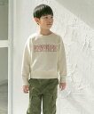 【SALE／45%OFF】URBAN RESEARCH DOORS 『親子リンク』フロッキーロゴスウェット(KIDS) アーバンリサーチドアーズ トップス その他のトップス ホワイト グレー