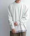 【SALE/50%OFF】URBAN RESEARCH DOORS FORK&SPOON ウーステッドヤーンクルーネックニット アーバンリサーチドアーズ トップ...
