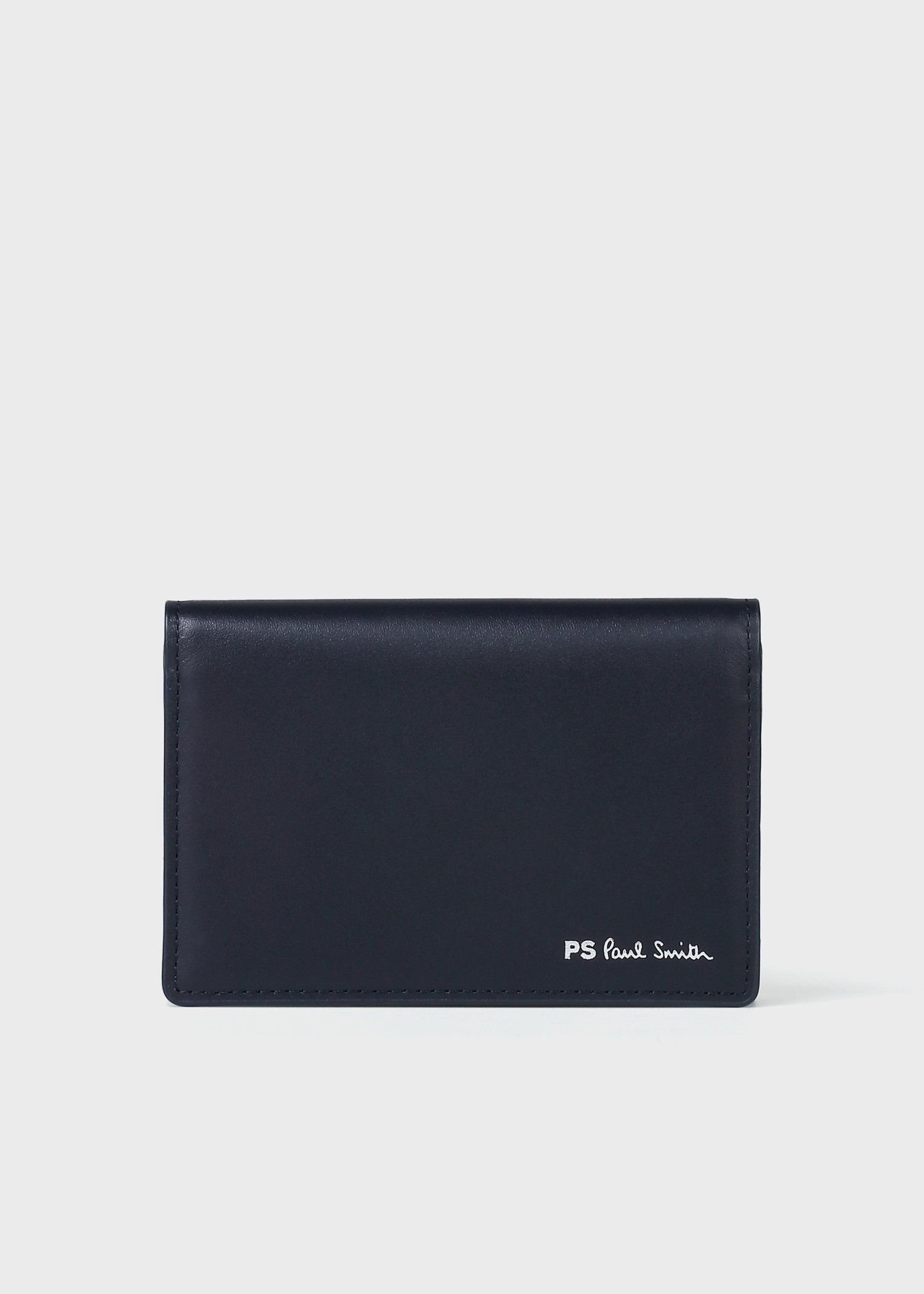 Paul Smith PS Paul Smithオンライン限定 名刺入れ ポール・スミス 財布・ポーチ・ケース 名刺入れ・カードケース ネイビー ブラック【送料無料】