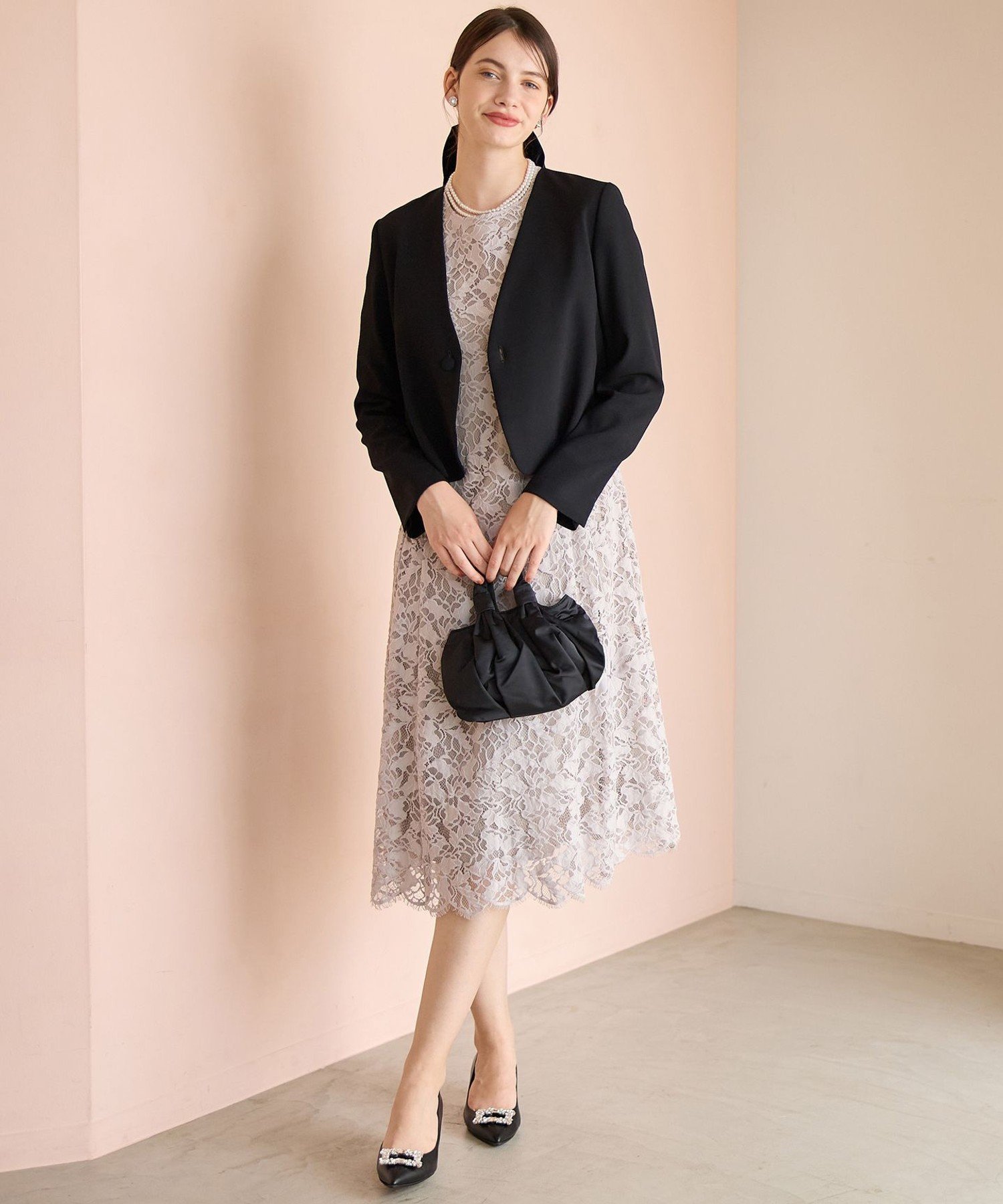 【SALE／20%OFF】23区 【APPLAUDIR】ドレープバッグ ニジュウサンク バッグ ショルダーバッグ ブラック【送料無料】 stylife-14928676 Rakuten Fashion サンプル画像2