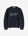 Maison Kitsune MAISON KITSUNE/(M)KITSUNE VARSITY EMBROIDERED MESH JUMPER メゾン キツネ...