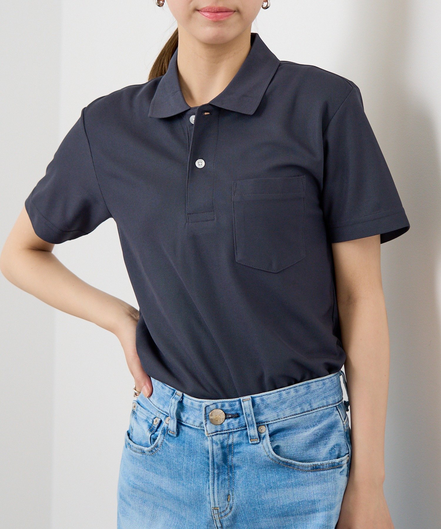 【SALE／65%OFF】United Athle United Athle/4.7オンス スペシャルドライカノコポロシャツ (ポケット付) 半袖 2021 セットアップセブン トップス ポロシャツ ホワイト ブラック ネイビー