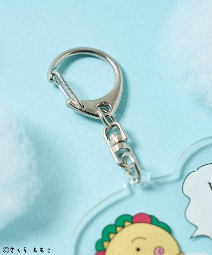 【SALE／50%OFF】FREAK'S STORE COJI-COJI アクリルキーホルダー 25AW フリークスストア 財布・ポーチ・ケース コインケース・小銭入れ・札入れ ホワイト