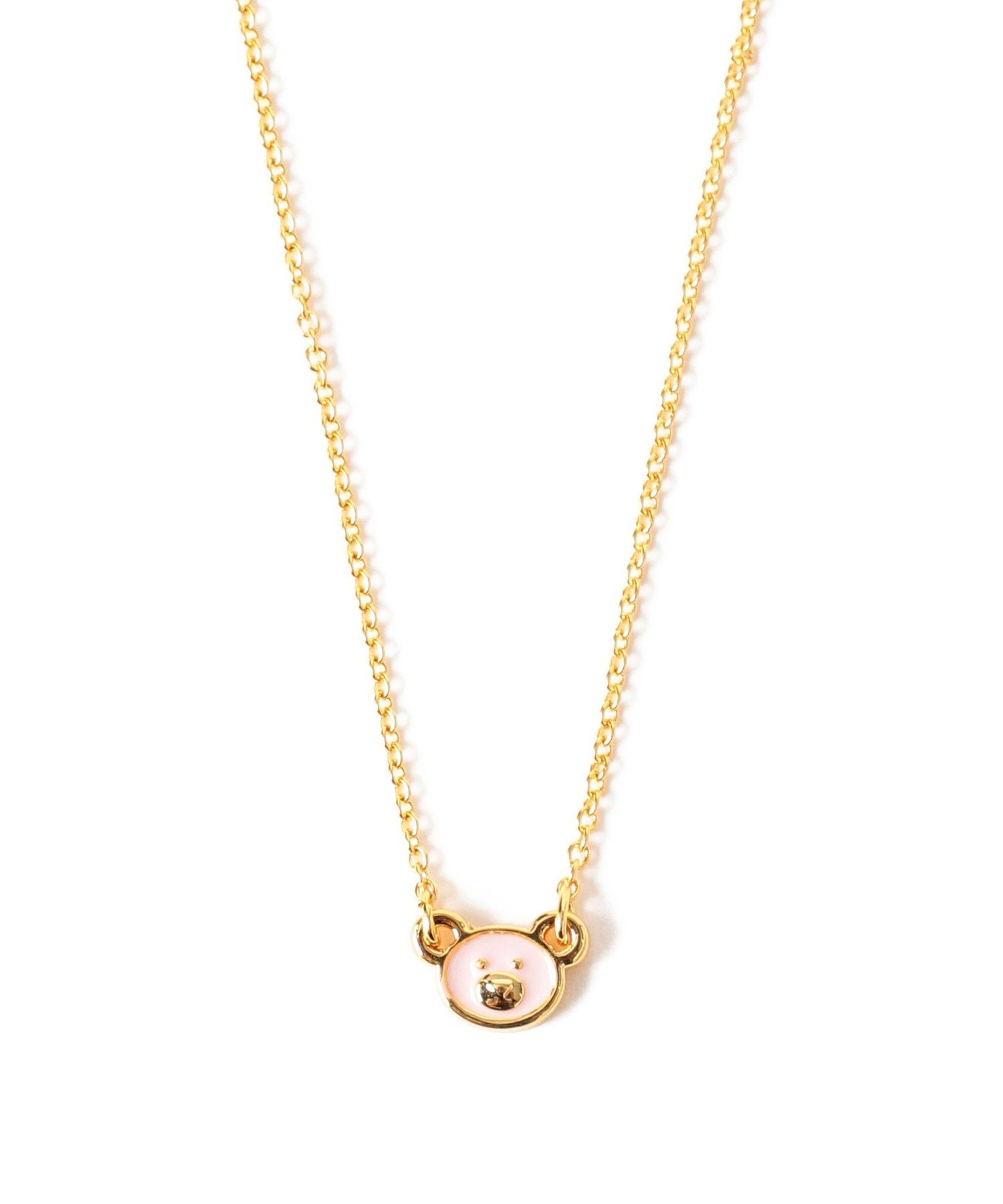 Ray BEAMS プチ エポ くま ネックレス ビームス ウイメン アクセサリー・腕時計 ネックレス ピンク ブルー
