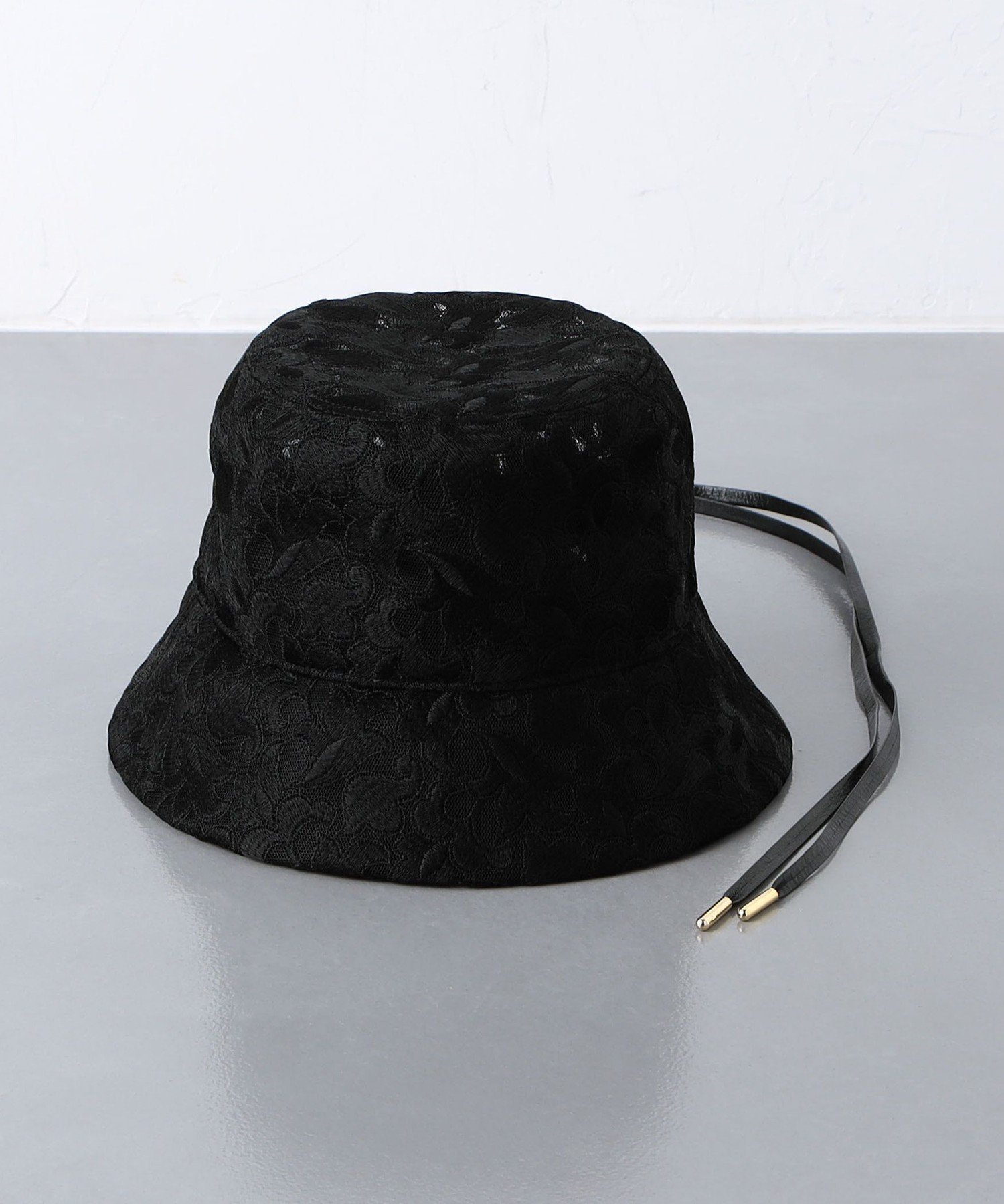 【SALE／60%OFF】UNITED ARROWS ＜ENTWURFEIN＞CAROLE ハット ユナイテッドアローズ アウトレット 帽子 ハット ブラック【送料無料】