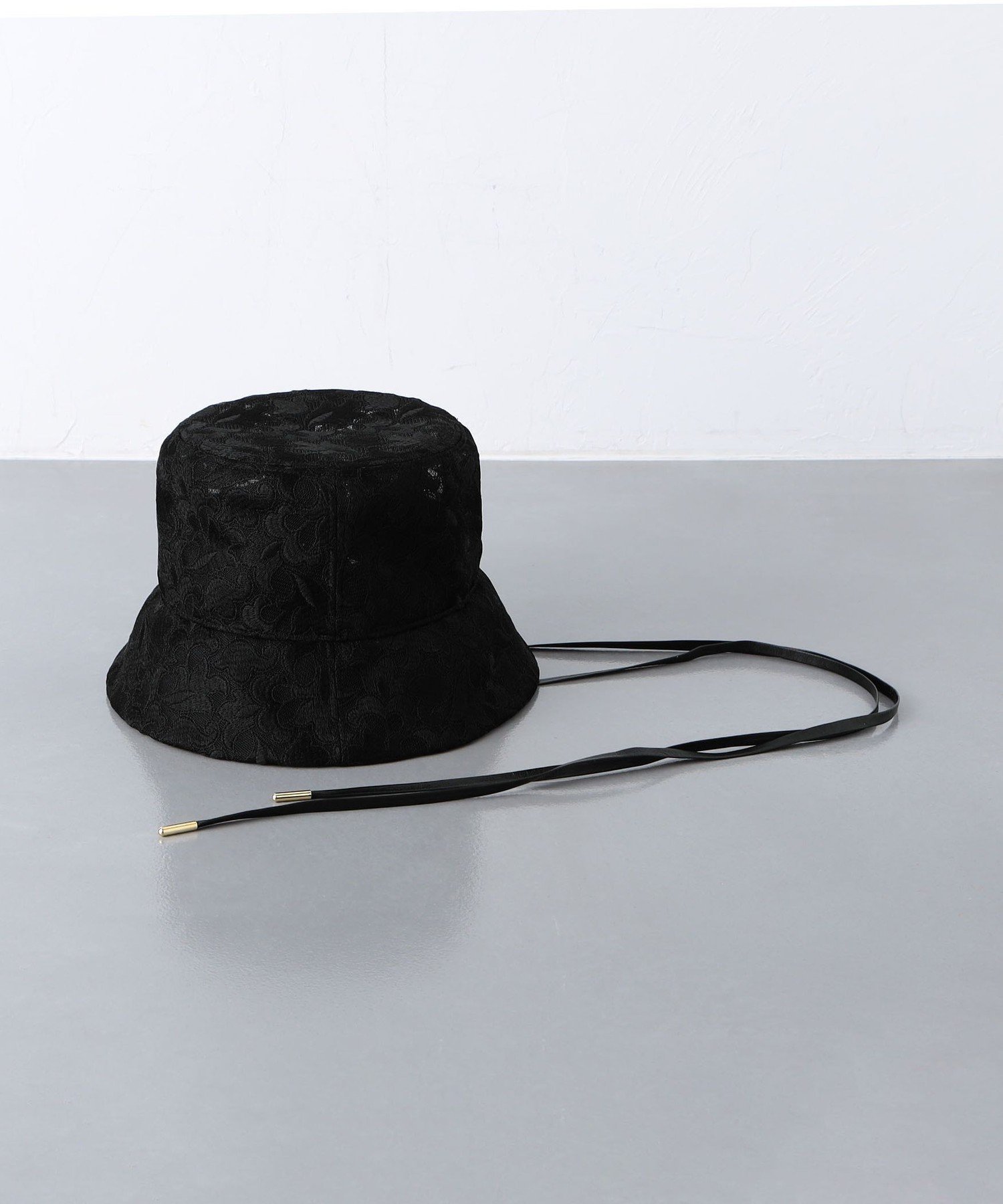 【SALE／60%OFF】UNITED ARROWS ＜ENTWURFEIN＞CAROLE ハット ユナイテッドアローズ アウトレット 帽子 ハット ブラック【送料無料】