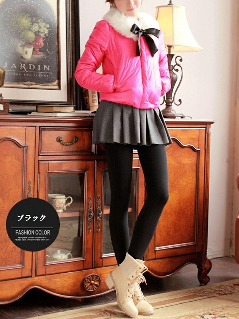 【SALE／66%OFF】Coo+i 厚手裏起毛レギンス スレンダー 靴下・レッグウェア その他...