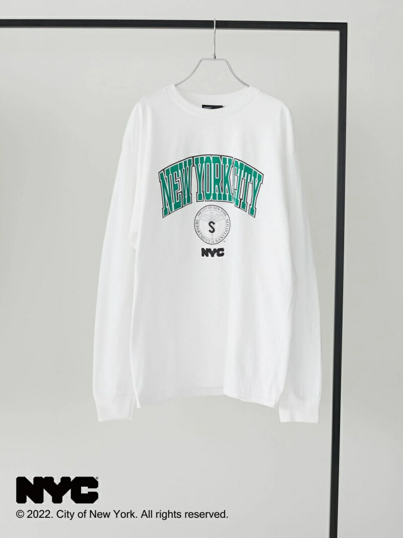 【SALE／60%OFF】CRAFT STANDARD BOUTIQUE NYC ロンTEE クラフトスタンダードブティック トップス カットソー・Tシャツ ピンク パープル ベージュ ブルー ホワイト レッドのサムネイル