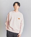 【SALE／50 OFF】BEAUTY YOUTH UNITED ARROWS ＜UNIVERSAL OVERALL＞ 1POCKET SWEAT/スウェット ユナイテッドアローズ アウトレット トップス スウェット トレーナー ピンク グレー【送料無料】