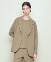 UNITED ARROWS SONS ＜UNITED ARROWS SONS by DAISUKE OBANA for WOMEN＞ S/T JACKET/ジャケット ユナイテッドアローズ ジャケット アウター テーラードジャケット ブレザー ベージュ ブラック【送料無料】