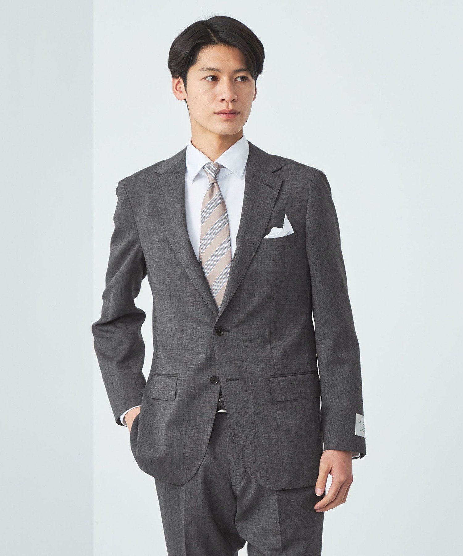 UNITED ARROWS green label relaxing（ユナイテッドアローズ グリーンレーベルリラクシング）GLR CLOTH ピンヘッド 2B HC/RG スーツジャケットgreenlabelrelaxingの「GLRCLO...