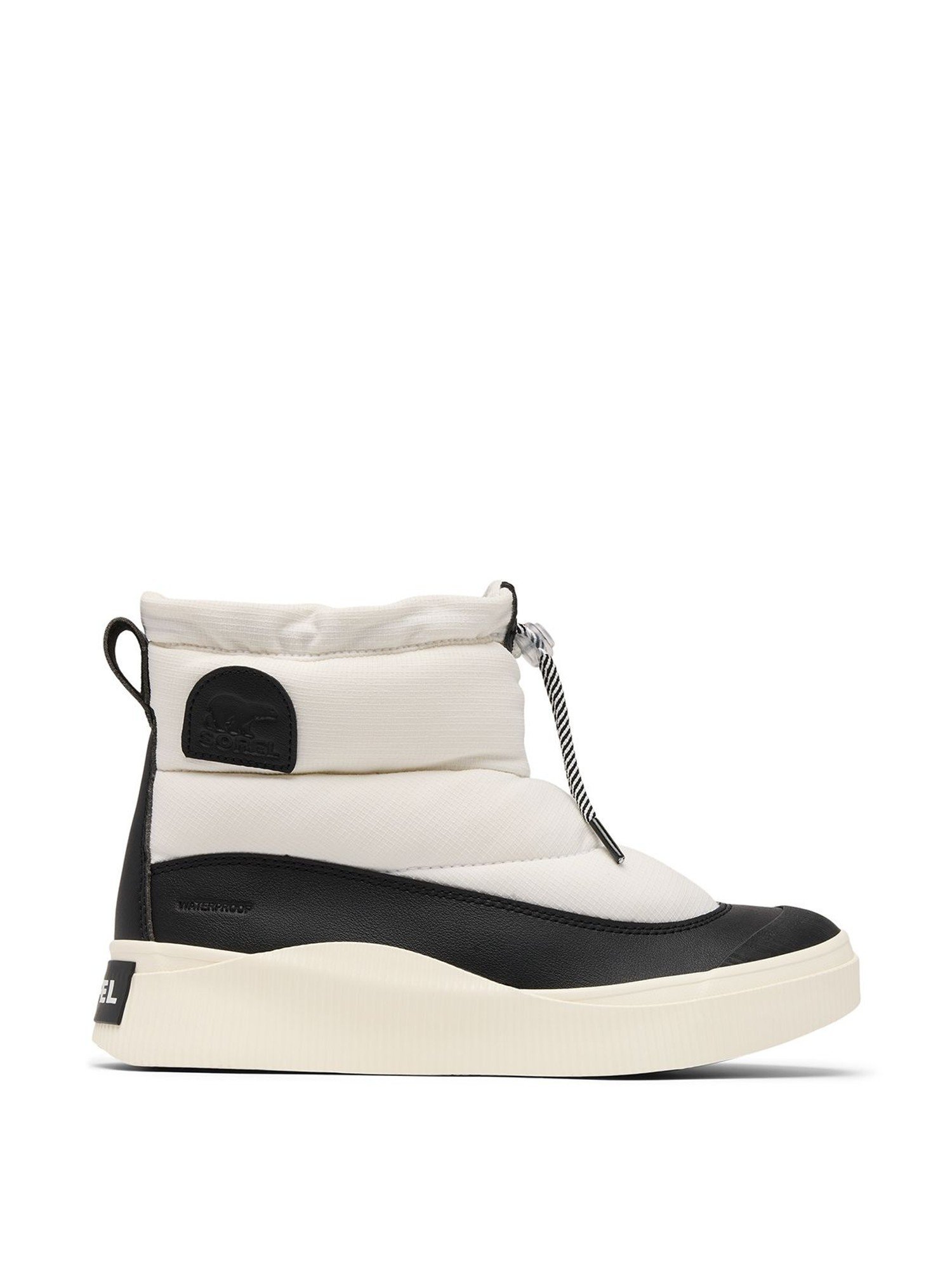 【SALE／30%OFF】SOREL SOREL/ アウトアンドアバウト4 パフィーウォータープルーフ /ソレル コロンビア シューズ・靴 ブーツ ブラック ホワイト【送料無料】