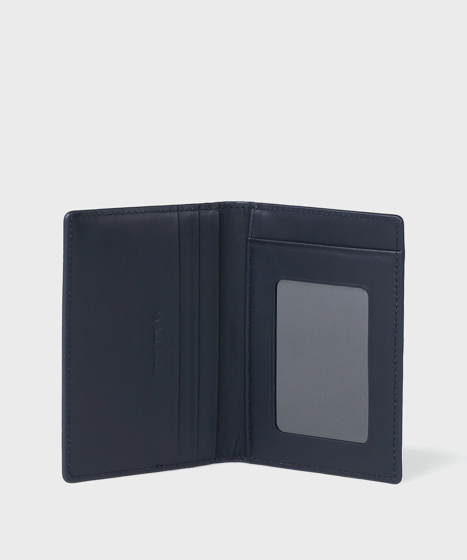 Paul Smith 【公式】PS Paul Smithオンライン限定(AW24) パスケース ポール・スミス 財布・ポーチ・ケース パスケース・定期入れ ネイビー ブラック【送料無料】