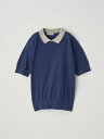 【SALE/20%OFF】JOHN SMEDLEY 半袖バイカラーコットンニットポロシャツ | S4485 | 30G ジョンスメドレー トップス ニット【送料無料】