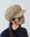 【SALE/40%OFF】BEAMS HEART WOMEN パネル キャスケット ビームス アウトレット 帽子 キャスケット ブラック ベージュ